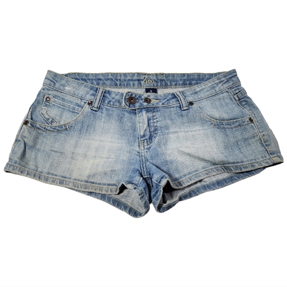 ♥️ Z CO JUNIORS FADED DENIM / JEAN MIDI SHORTS - SIZE 9 ♥️